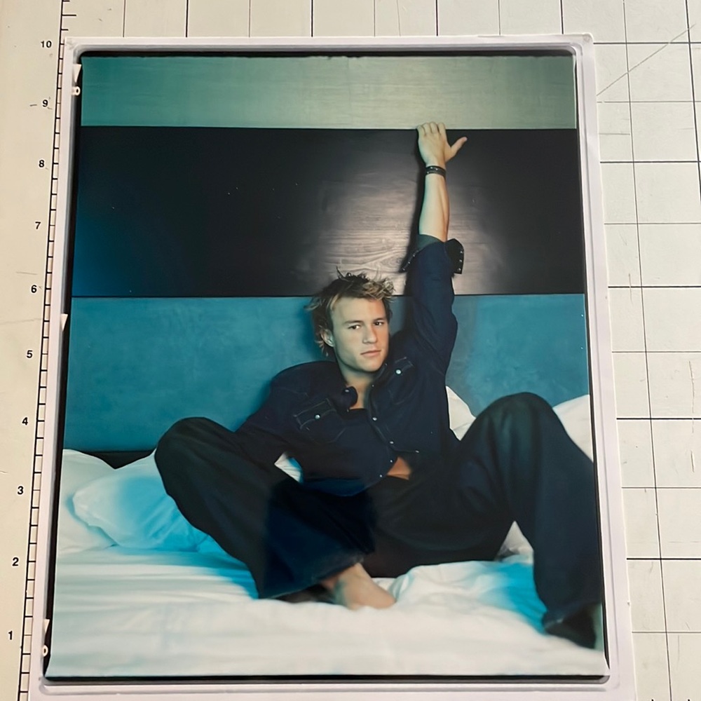 Portrait photograph of Health Ledger by Ron Cadiz